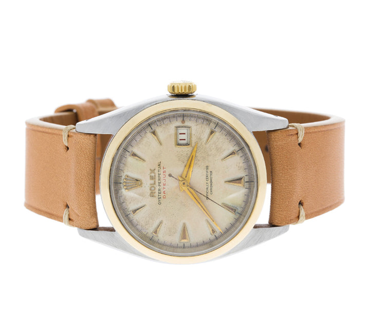 Rolex Datejust Oyster Perpetual Chronometer Ref: 6104 Wristwatch