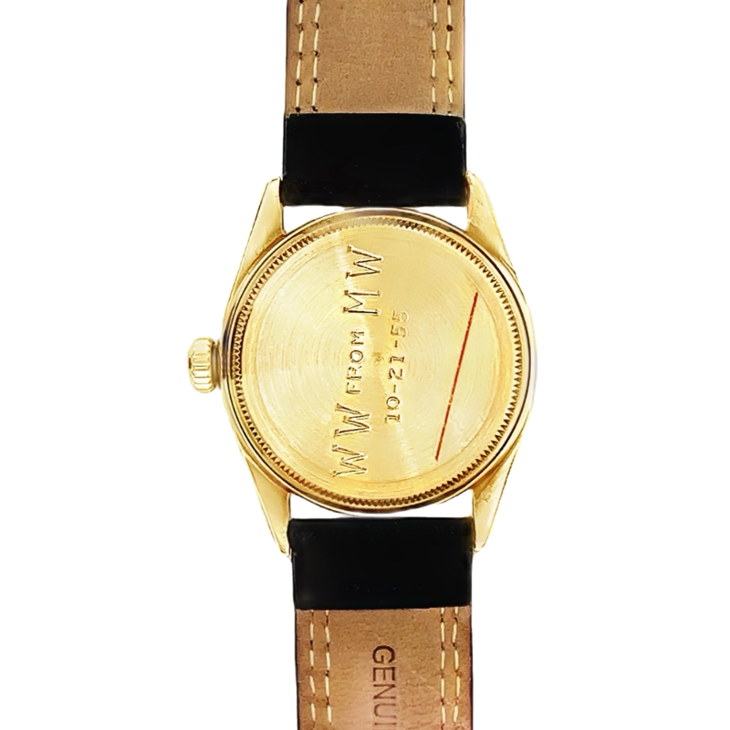 Rolex Watch Oyster Perpetual 14KY 6584 C.1950 34MM
