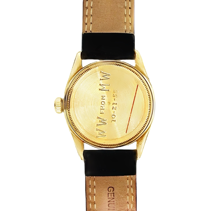 Rolex Watch Oyster Perpetual 14KY 6584 C.1950 34MM