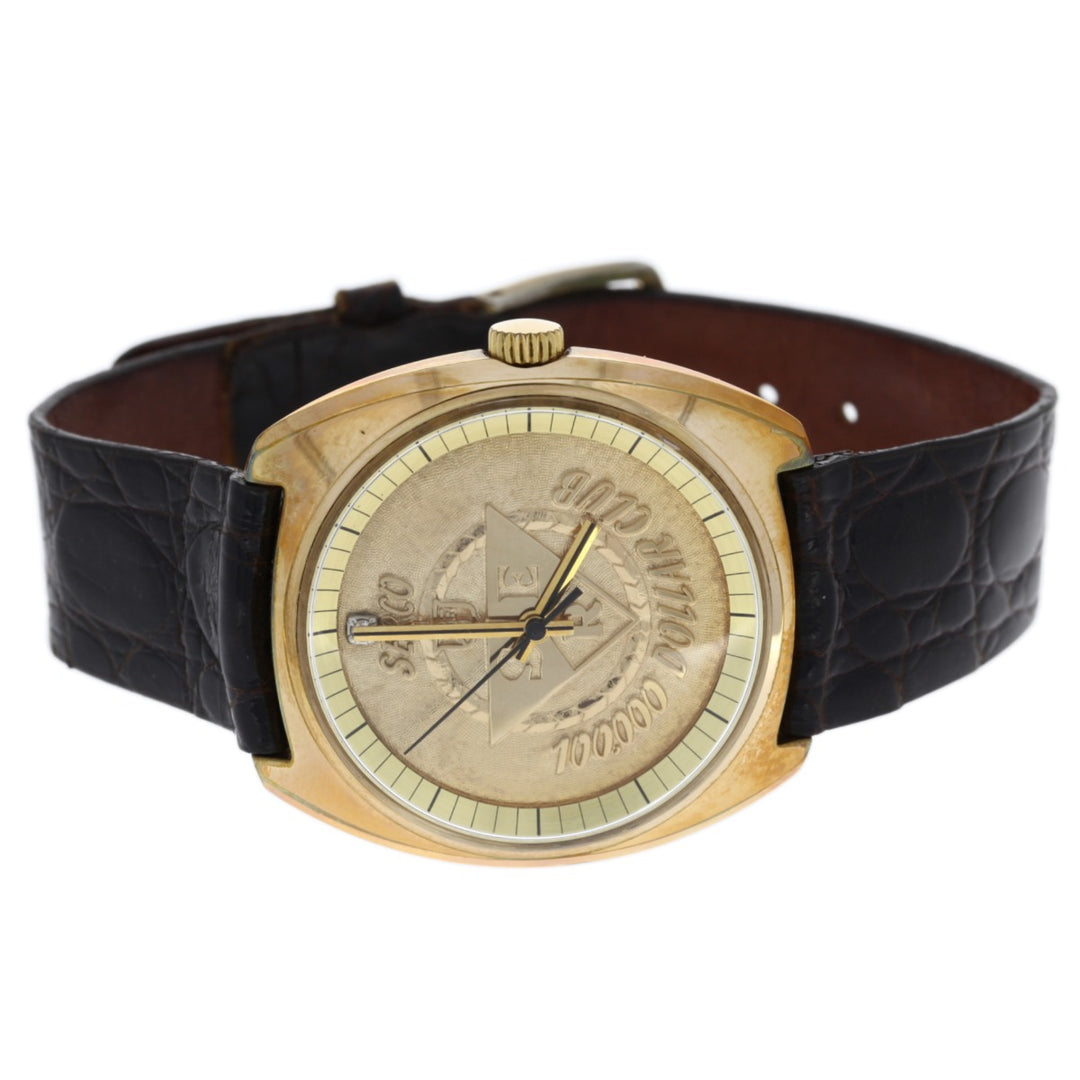 Serco Watch 100,000 Dollar Club Gold Plated AS2062