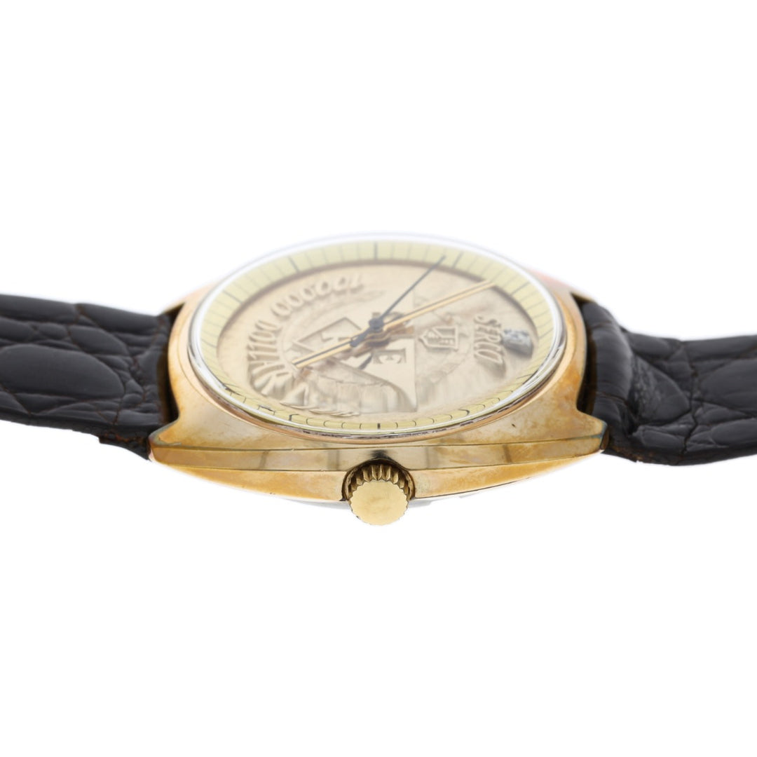 Serco Watch 100,000 Dollar Club Gold Plated AS2062