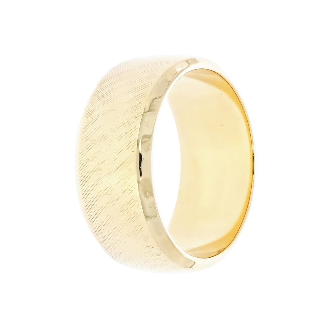 Wedding Band 14K Yellow Gold