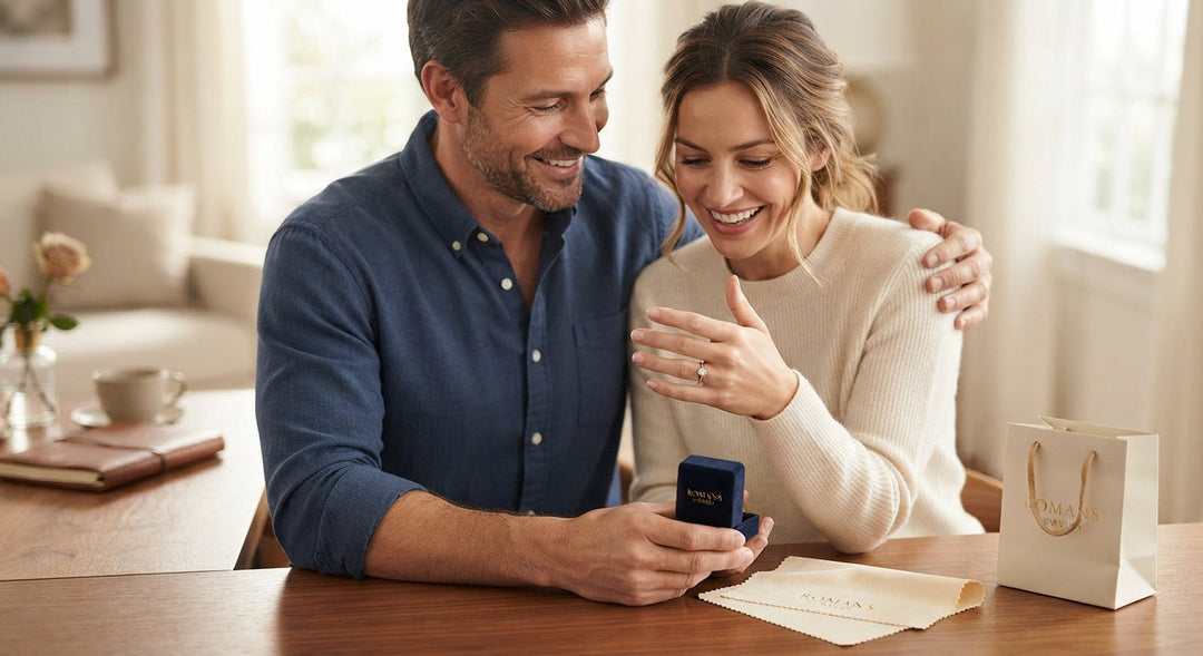 The Husband’s Cheat Sheet to Buying Jewelry (Without Ruining the Surprise)