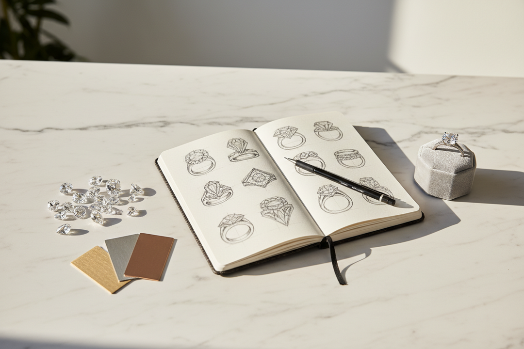 Custom Engagement Rings in Folsom, CA: Process, Pricing & Timeline