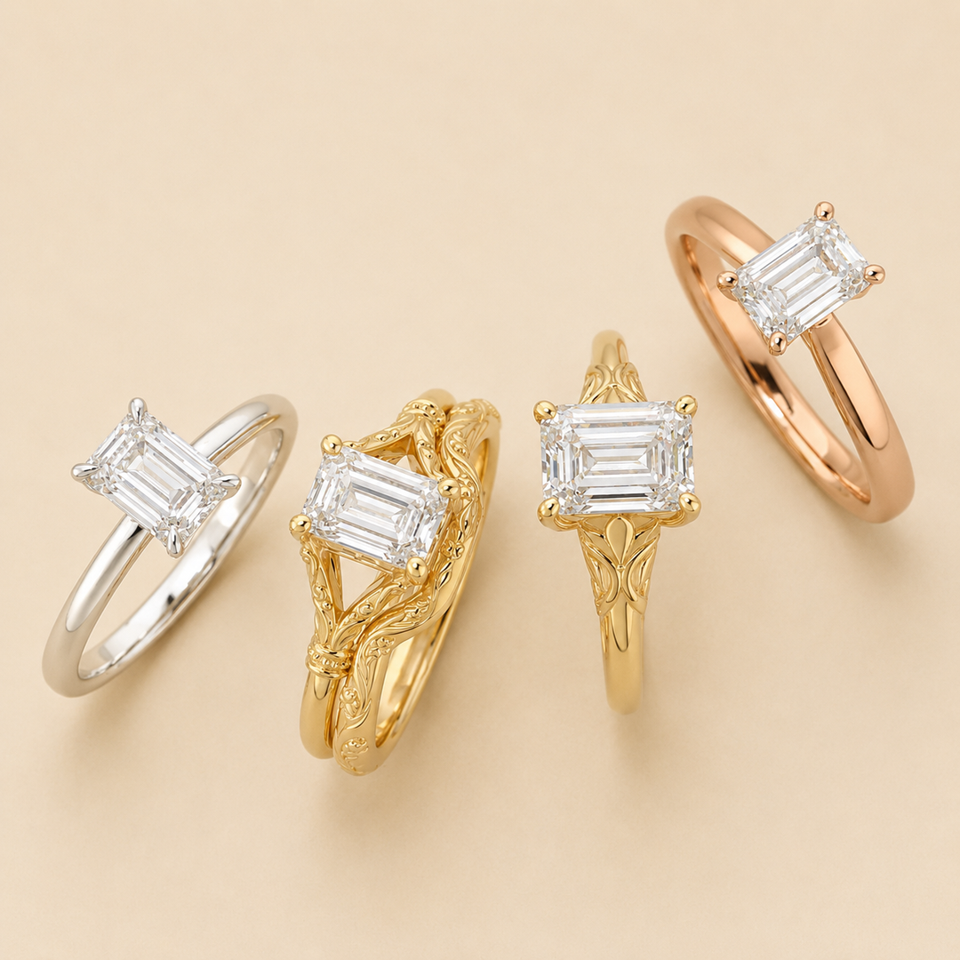 Emerald Cut Engagement