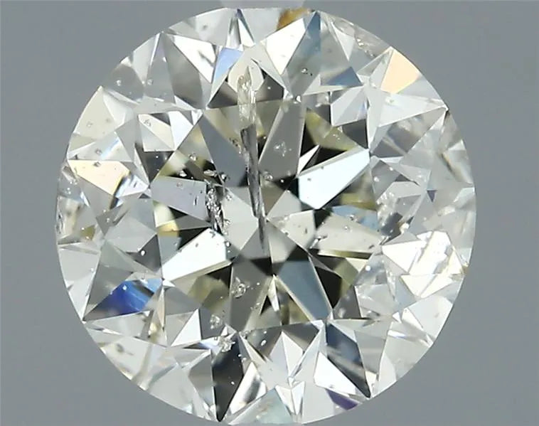 1.45ct Round Natural Diamond (Colour K, Clarity I1, Cut VG, IGI Certified)