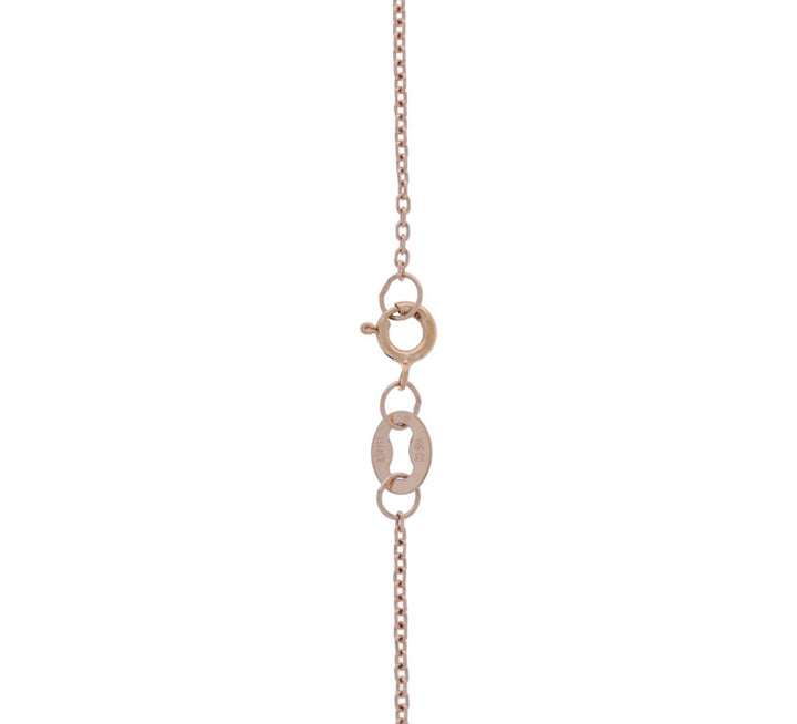 Diamond Bezel Pendant 14K Rose Gold .33CTW