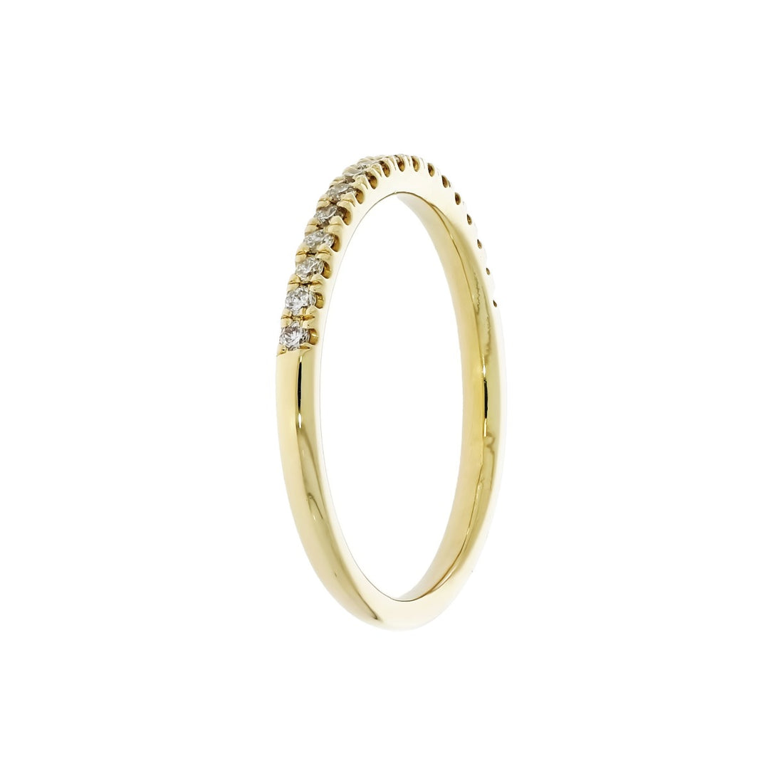 Diamond Band 14K Yellow Gold .19CTW
