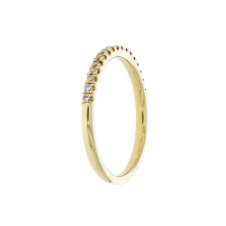 Diamond Band 14K Yellow Gold .19CTW