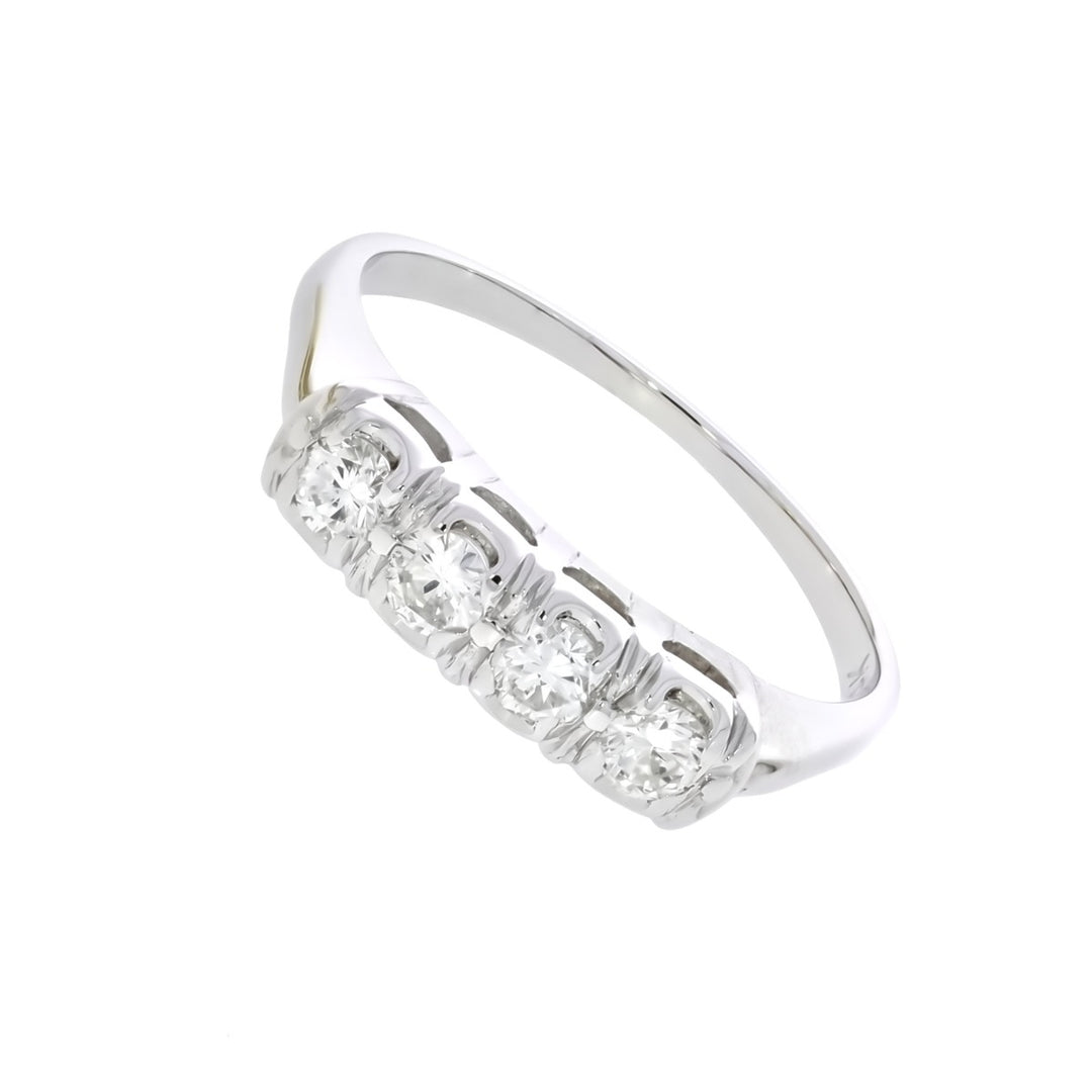 Diamond Band 14K White Gold .44 CTW