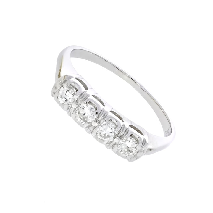 Diamond Band 14K White Gold .44 CTW