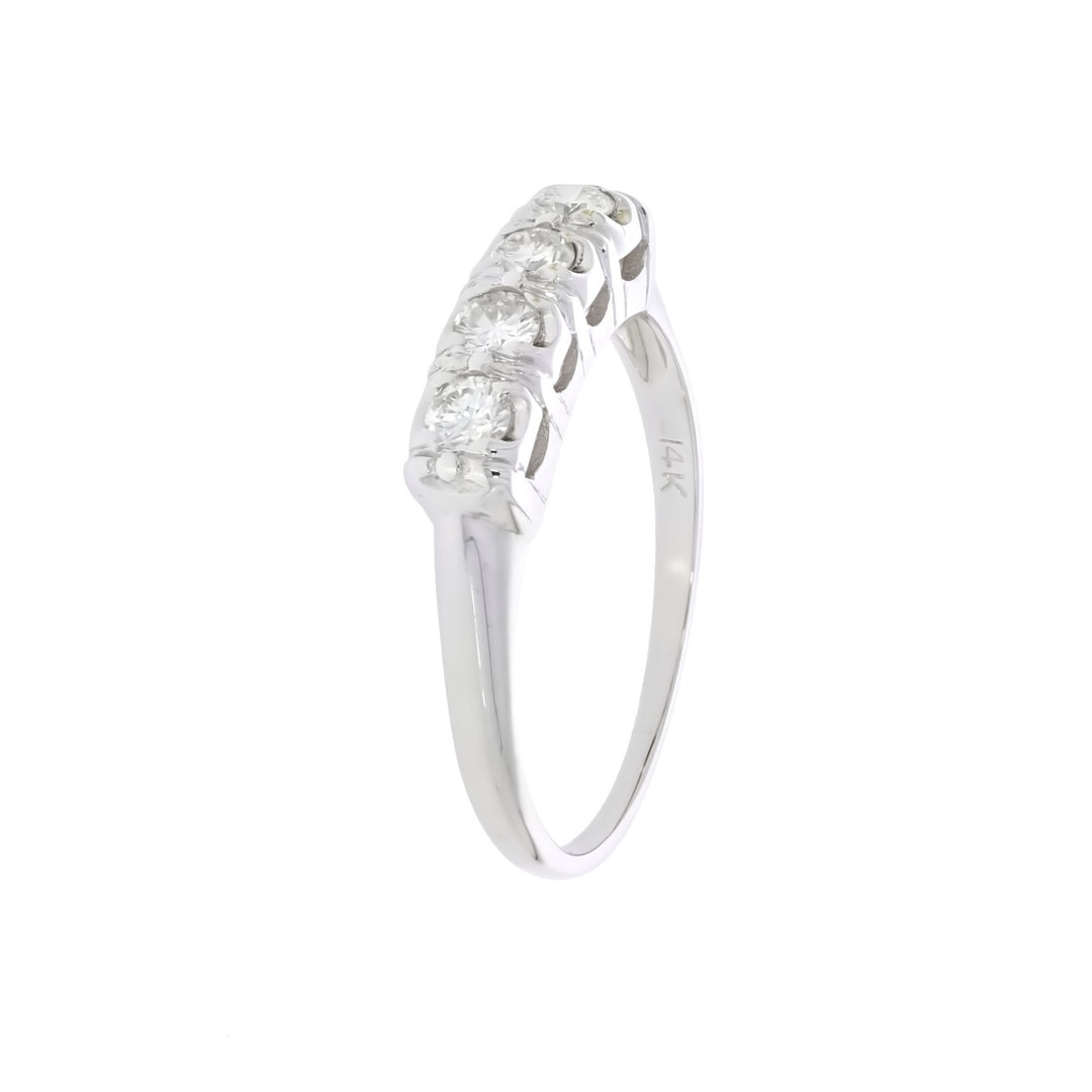 Diamond Band 14K White Gold .44 CTW