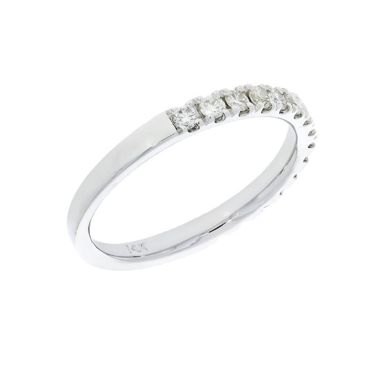 Diamond Band 14K White Gold .40 CTW