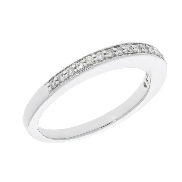 Diamond Band 14K White Gold .38CTW