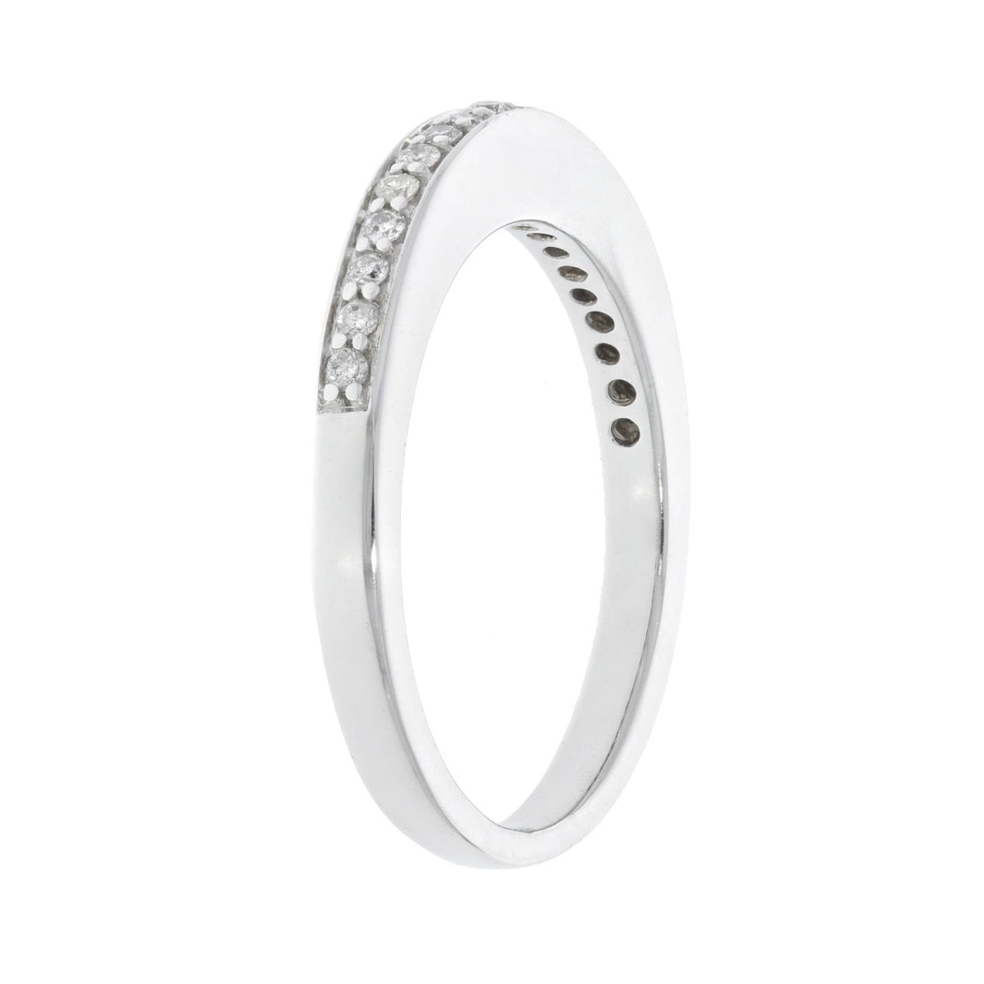 Diamond Band 14K White Gold .38CTW