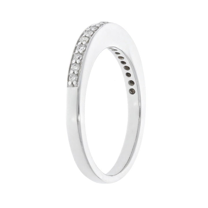 Diamond Band 14K White Gold .38CTW