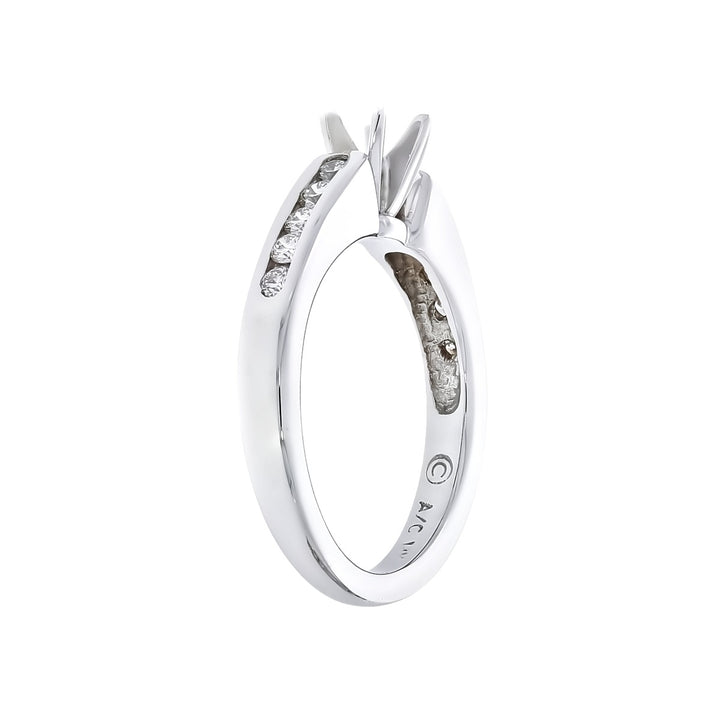 Engagement Setting Ring 14K White Gold .25 CTW