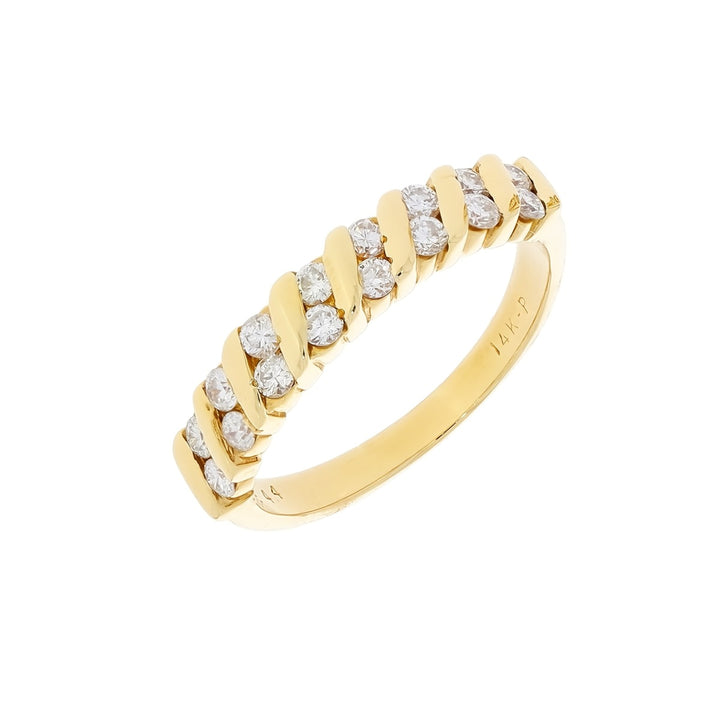 Diamond Band 14K Yellow Gold .44 CTW
