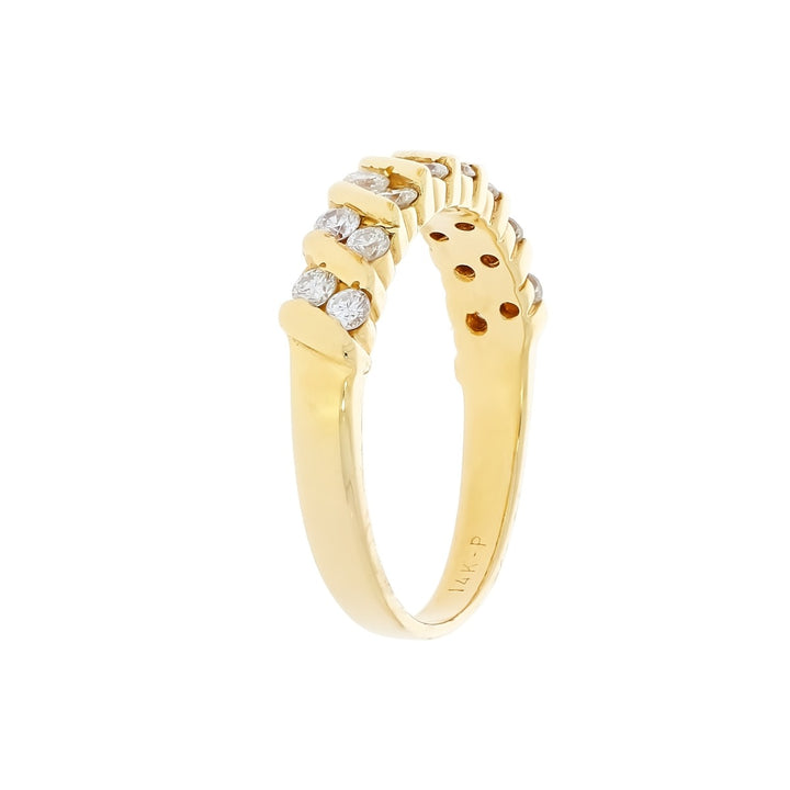 Diamond Band 14K Yellow Gold .44 CTW