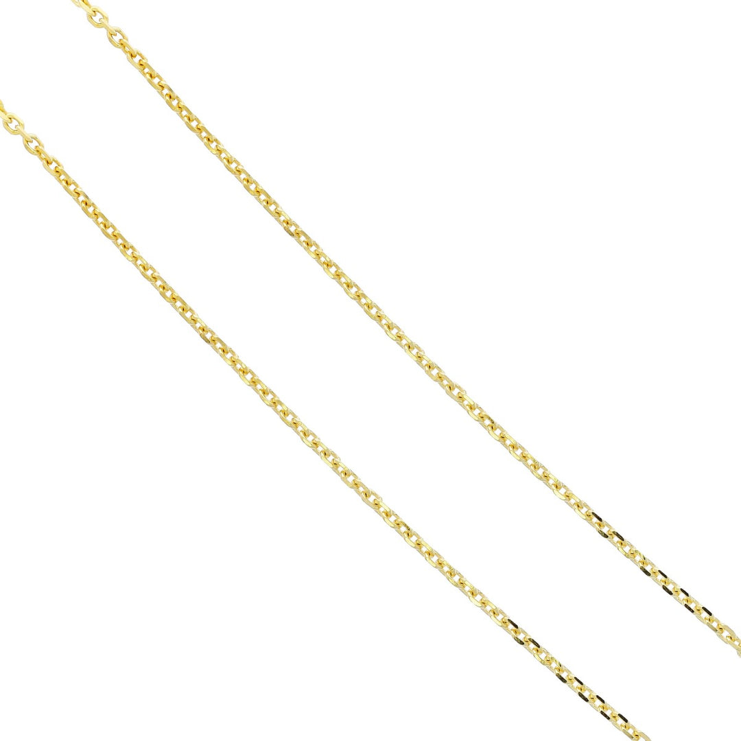 Bow Diamond Pendant Necklace 14K Yellow Gold .10CTW