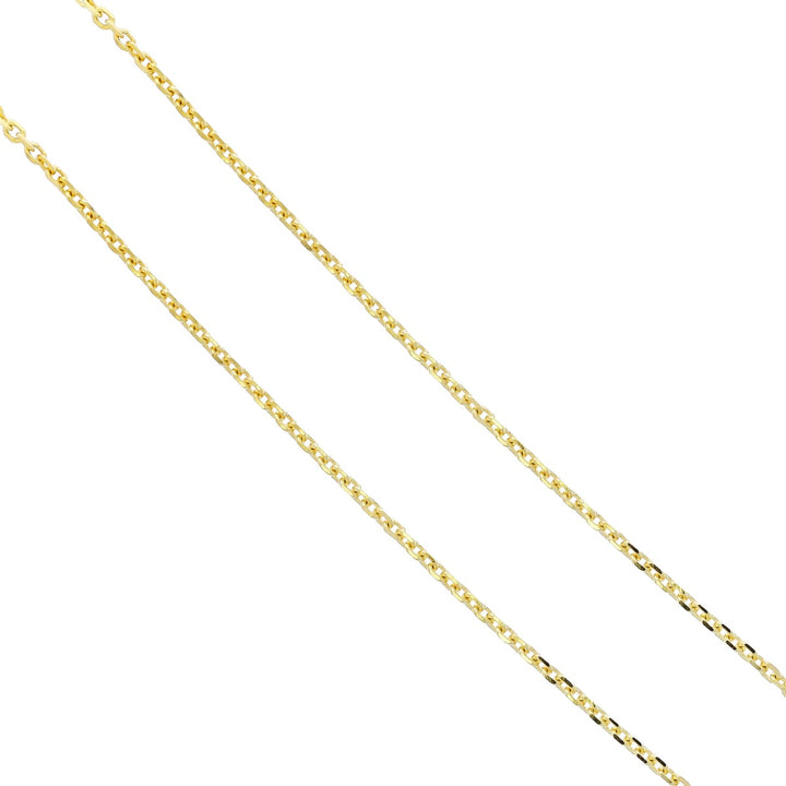 Bow Diamond Pendant Necklace 14K Yellow Gold .10CTW