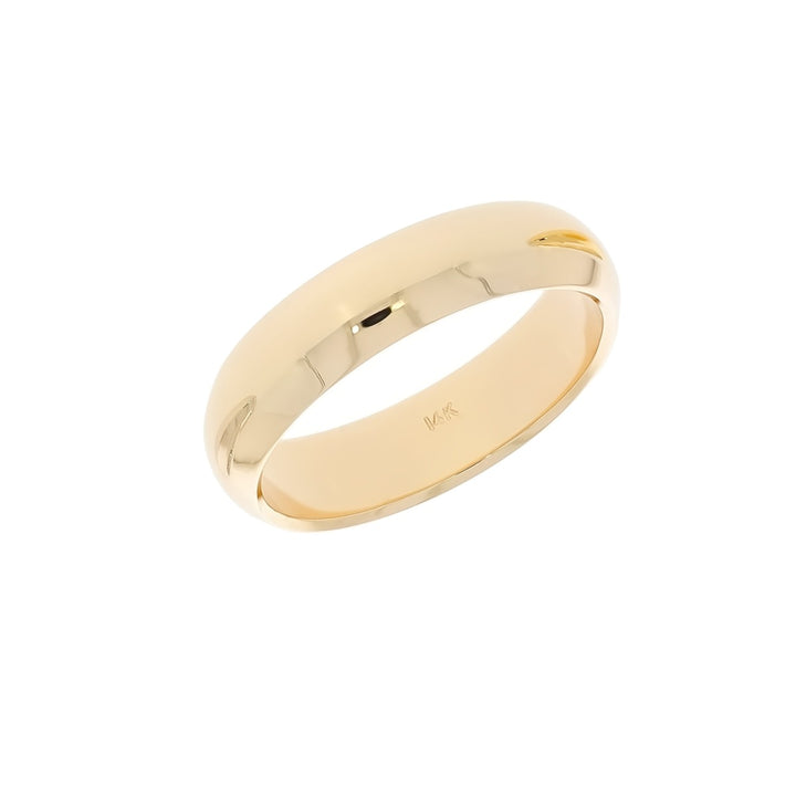 Classic Wedding Band 14K Yellow Gold