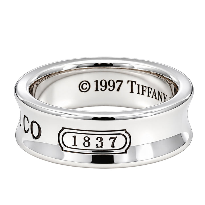 Tiffany &amp; Co. Concave Band Sterling Silver 7MM