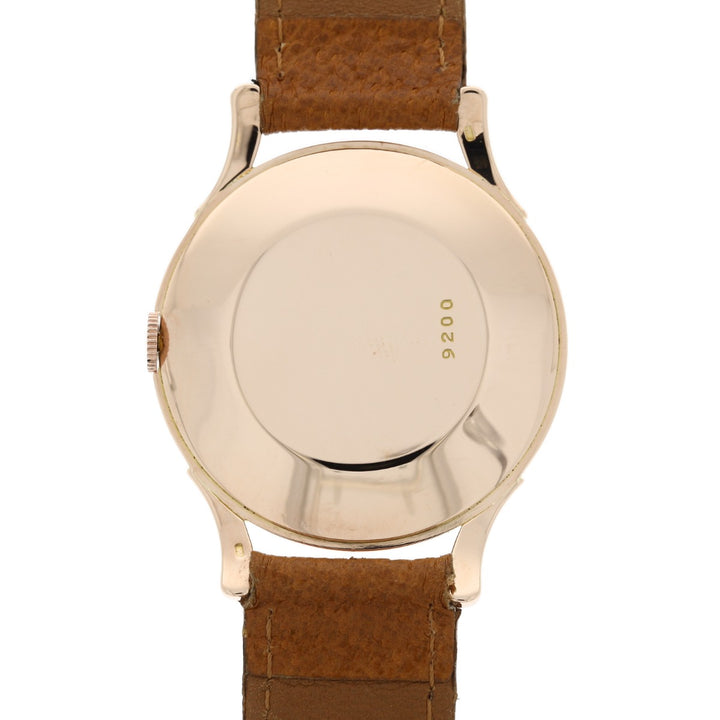 Cortebert Chronometer Spirofix Watch Caliber 689 18K Rose Gold 17 Jewel