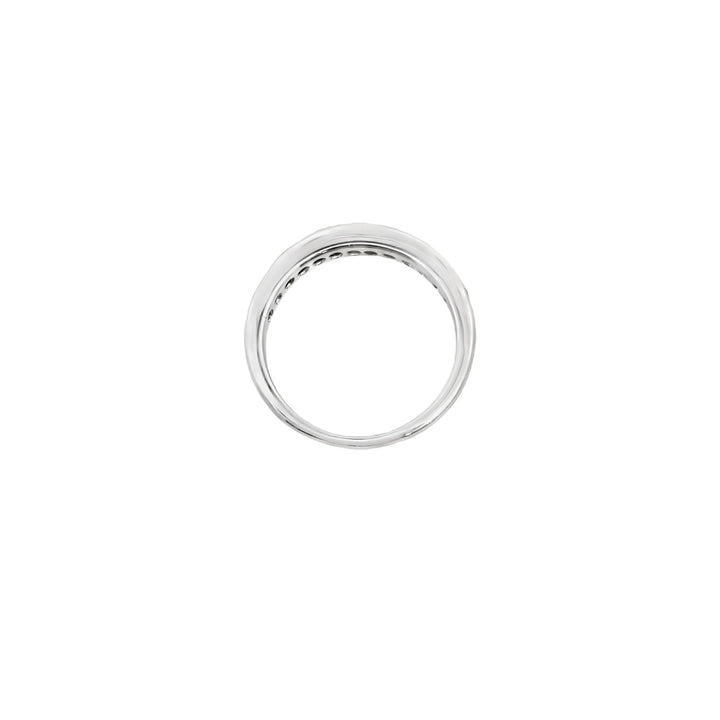 Diamond Band 18K White Gold .10 CTW