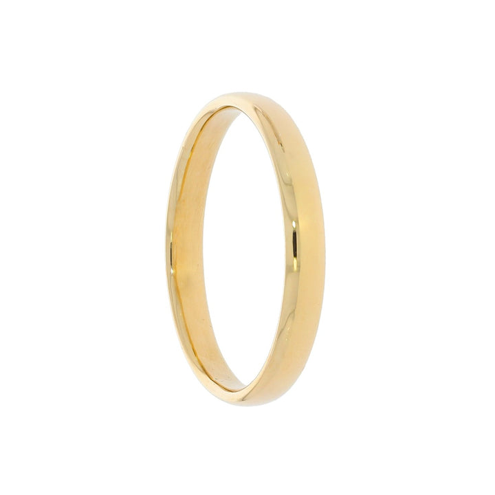 Wedding Band 18K Yellow Gold