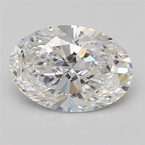 2.05ct Oval Lab Grown Diamond (Colour E, Clarity VVS2, IGI Certified)