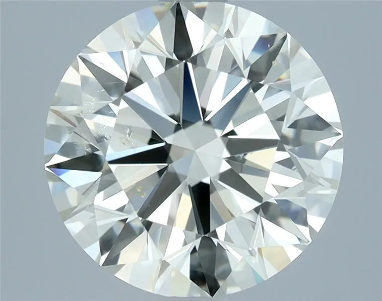 2.70ct Round Natural Diamond (Colour J, Clarity SI2, Cut EX, IGI Certified)