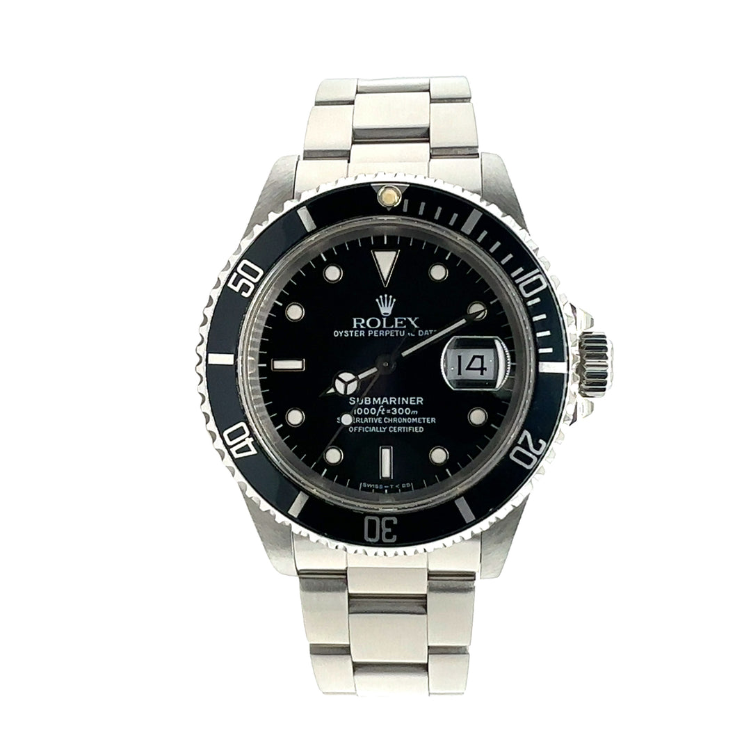 Rolex Submariner Ref:16610 Box Papers Tag Year 1990