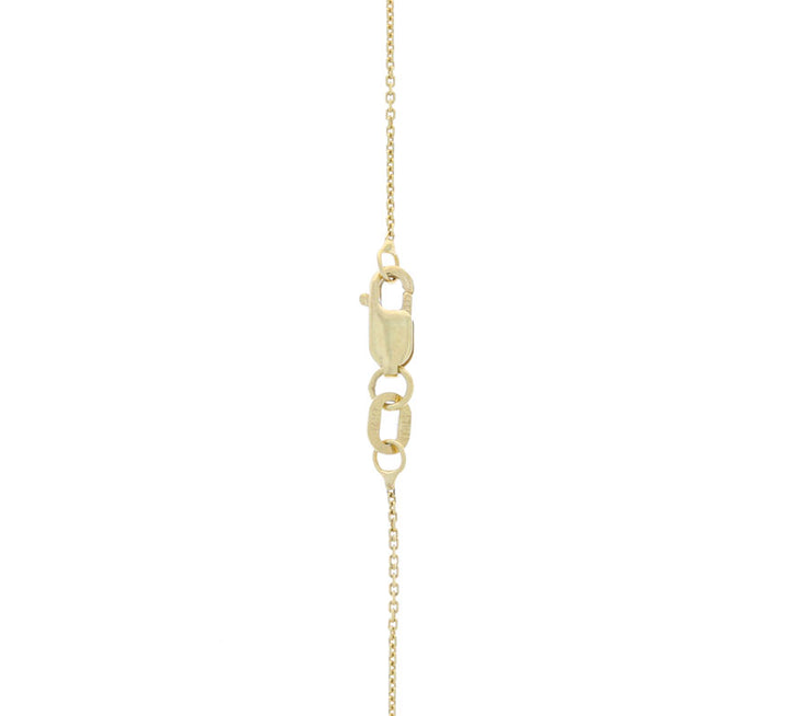 Jade Circle Necklace 22K & 24K Yellow Gold