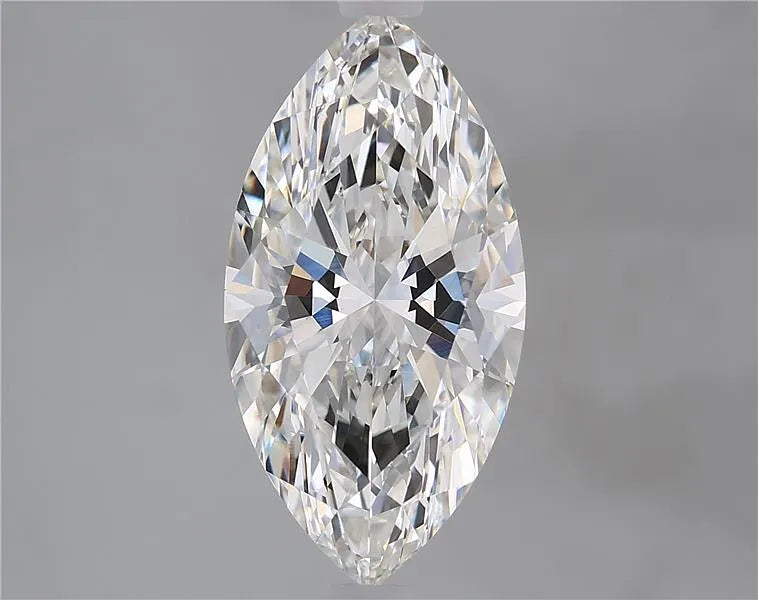 3.02ct Marquise Lab Grown Diamond (Colour G, Clarity VVS2, IGI Certified)