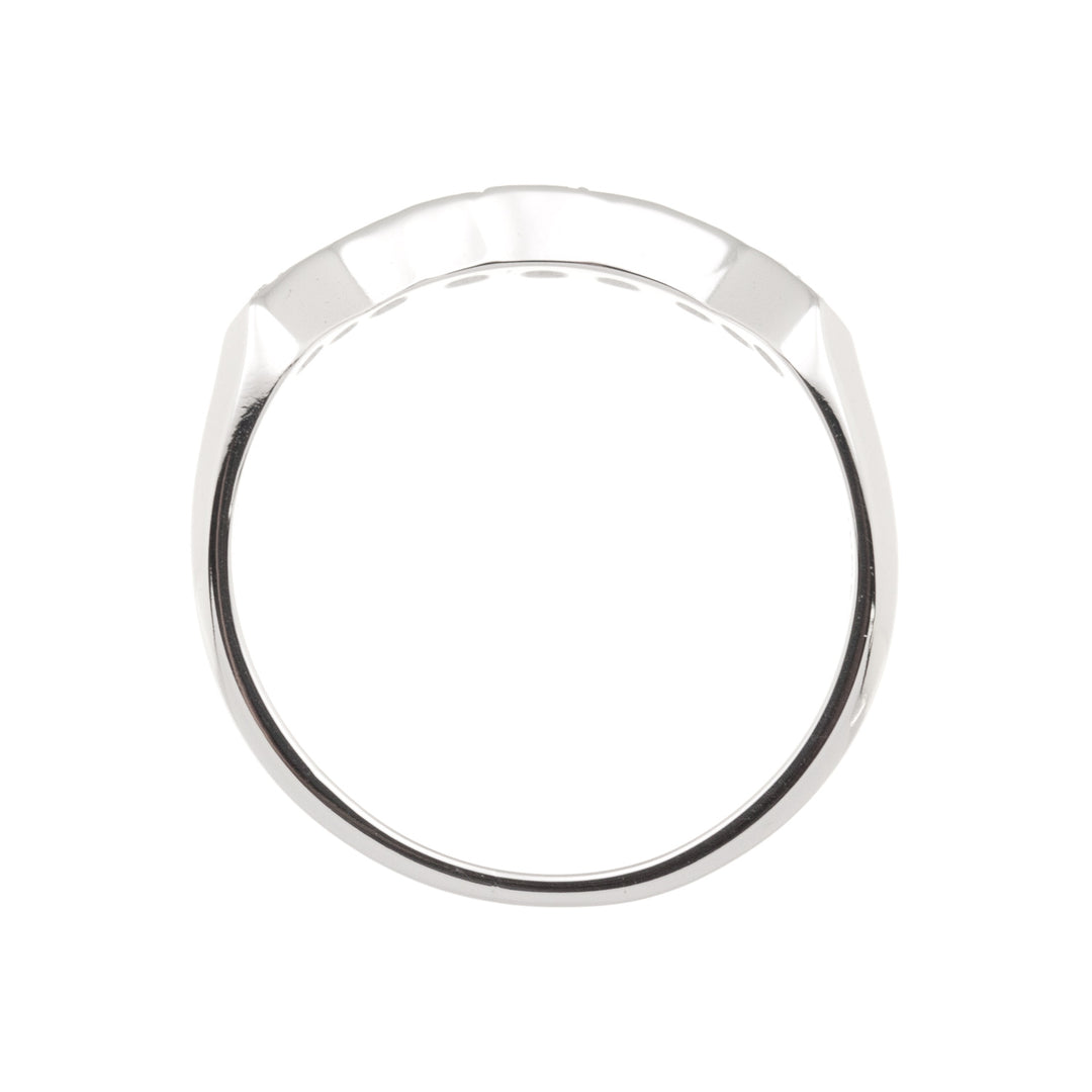 Art Deco Diamond Band 1930's Platinum .20CTW
