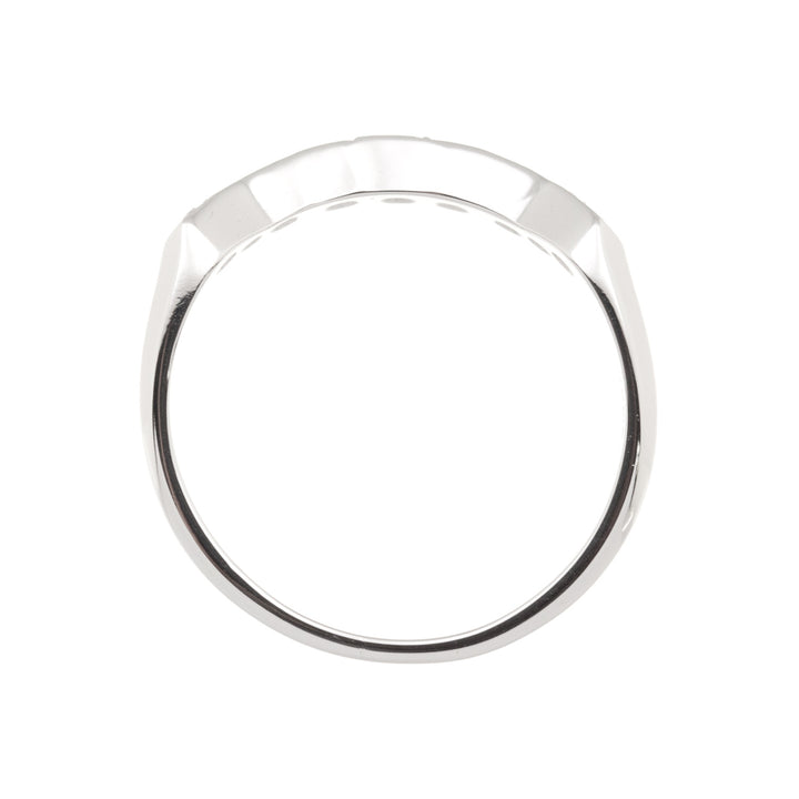 Art Deco Diamond Band 1930's Platinum .20CTW