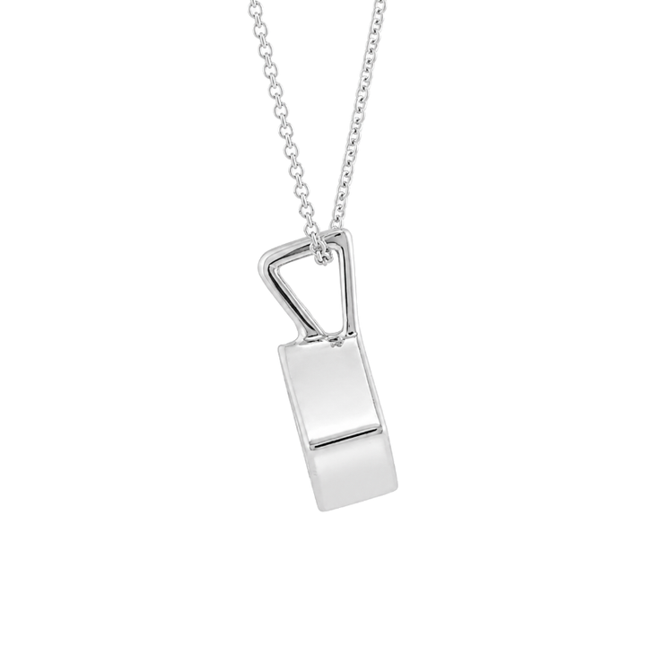 Princess Cut Diamond Pendant 0.72CT 14K White Gold