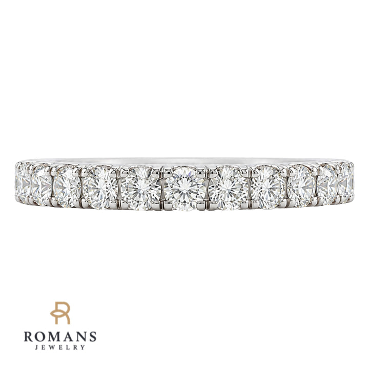 Diamond Stackable Band .65CTW 2.8MM Platinum