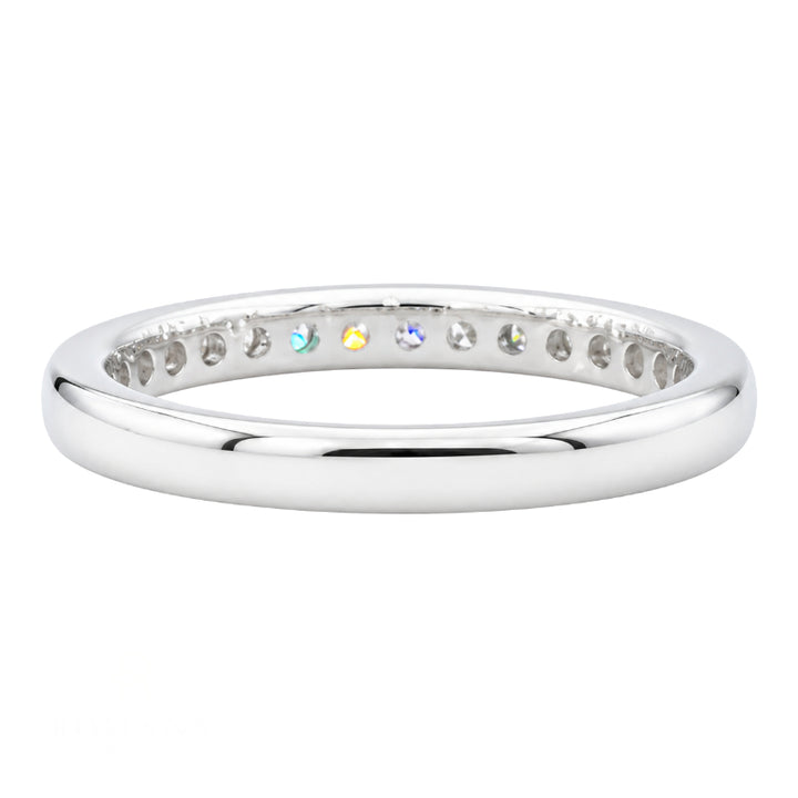 Diamond Stackable Band .65CTW 2.8MM Platinum
