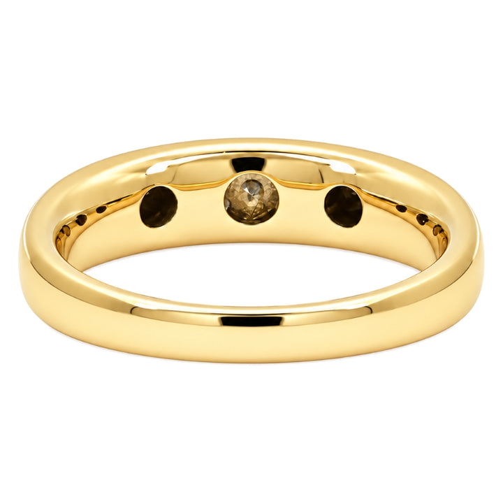 Diamond Men’s Band 14K Yellow Gold 0.08CTW