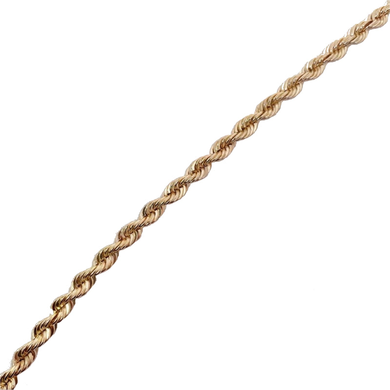 Rope Chain 4.5MM 14K Yellow Gold 30” Bold Classic