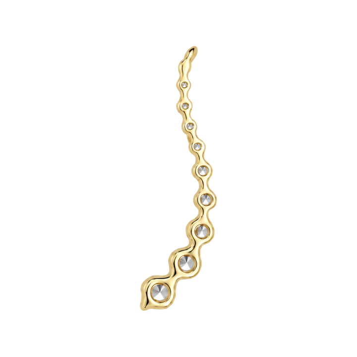 Diamond Journey Pendant 14K Yellow Gold .50CTW