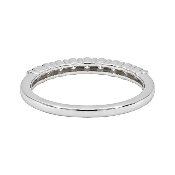 Diamond Anniversary Band 14K White Gold .39CTW