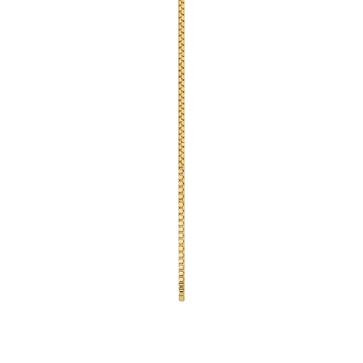 Box Chain 0.6MM 14K Yellow Gold 17.75"