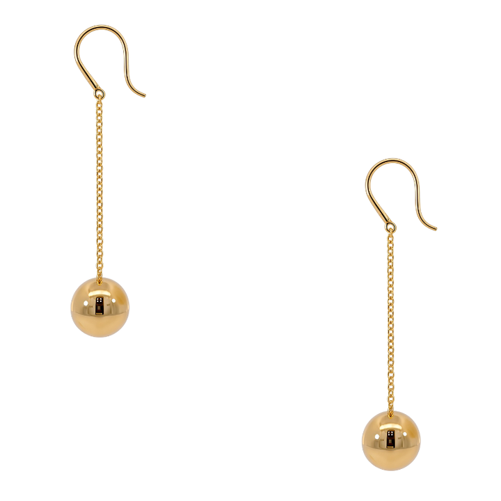 Tiffany &amp; Co. Ball Drop Earrings 18K Yellow Gold