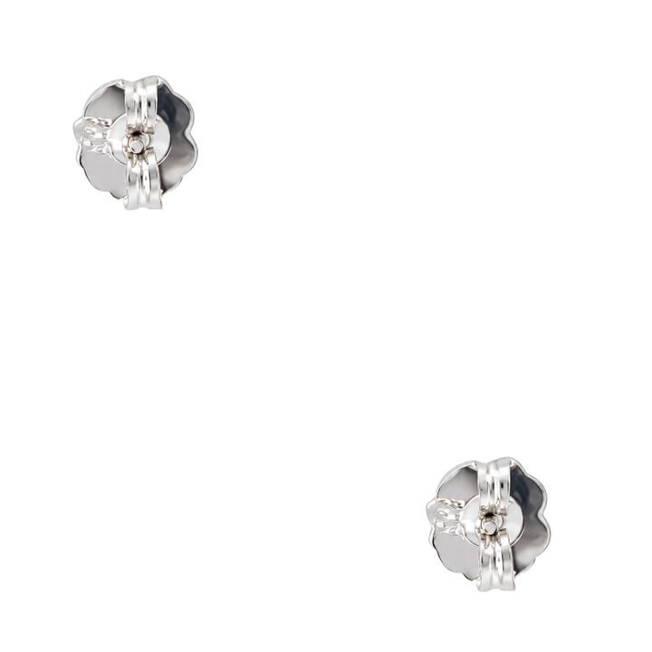 Natural Diamond Stud Earrings 0.83CTW 14K White Gold GIA