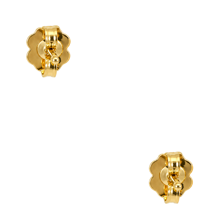 Princess Cut Natural Diamond Stud Earrings 1.05CT GIA