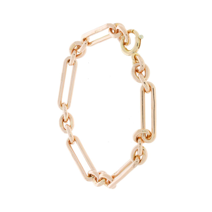 Link Bracelet 9K Rose Gold