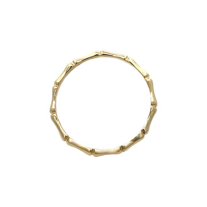 Bamboo Band 14K Yellow Gold